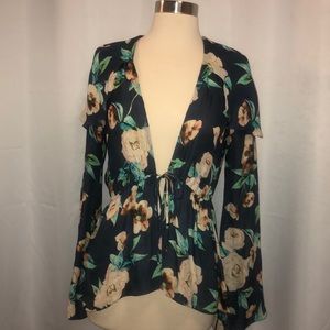 Stone Cold Fox Floral Top